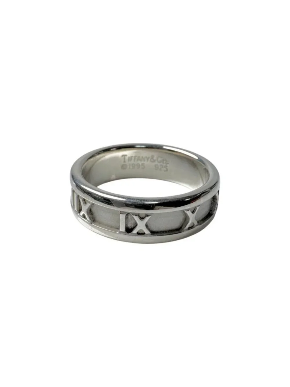 Tiffany & Co Atlas Ring 925 Sterling Silver